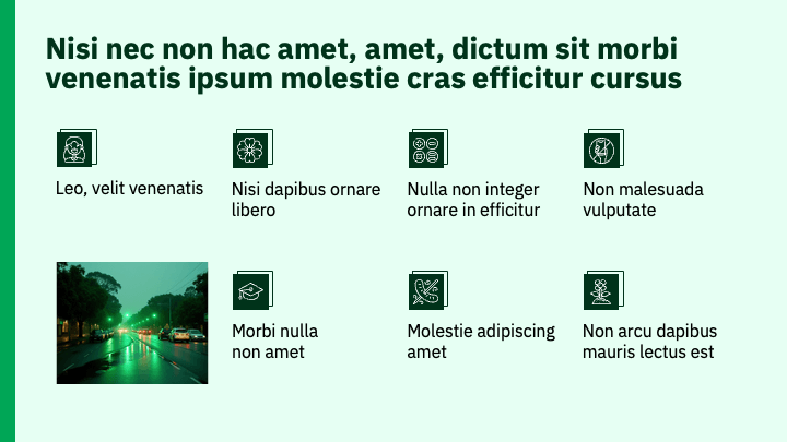 Rigid Square Green Structured slide 8